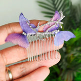 Viking Forest Goddess Freyja Butterfly Hair Comb