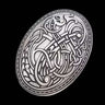 Viking Oval Brooch