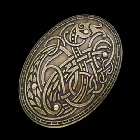 Viking Oval Brooch-Tales of Valhalla