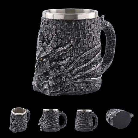 Viking Skull Tankard Mug