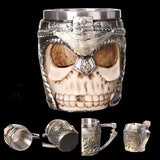 Viking Skull Tankard Mug