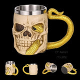 Viking Skull Tankard Mug