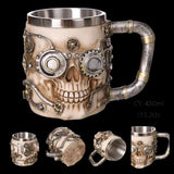 Viking Skull Tankard Mug