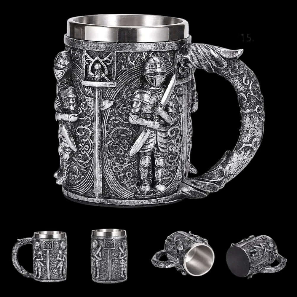 Viking Skull Tankard Mug