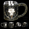 Viking Skull Tankard Mug