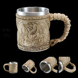 Viking Skull Tankard Mug