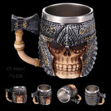 Viking Skull Tankard Mug