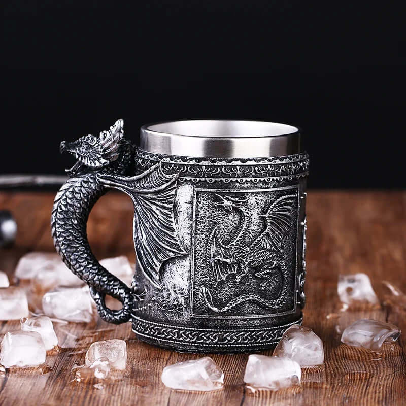 Viking Skull Tankard Mug-Tales of Valhalla