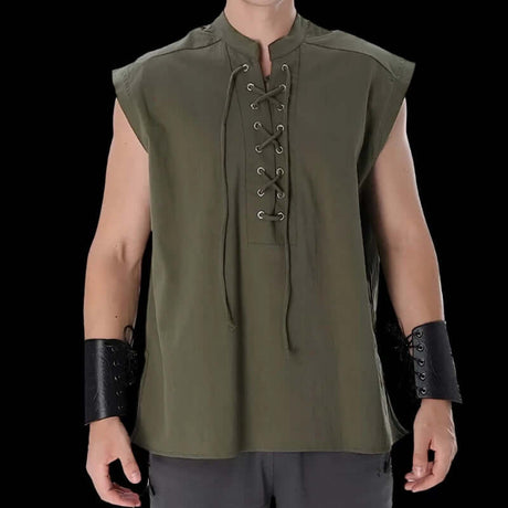 Viking Sleeveless Collar Tunic-Tales of Valhalla