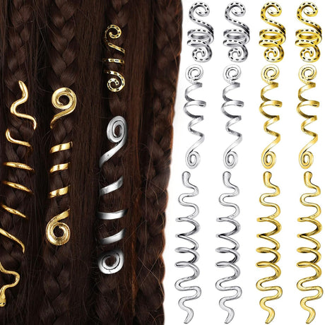 Viking Spiral Hair Beads-Tales of Valhalla