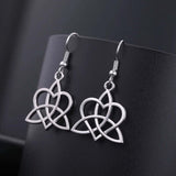 Viking Triquetra Celtic Knot Earrings