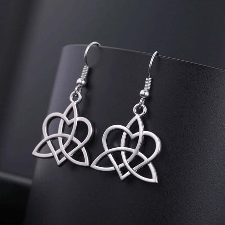 Viking Triquetra Celtic Knot Earrings-Tales of Valhalla