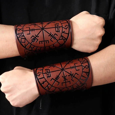 Viking Vegvísir Bracer-Tales of Valhalla