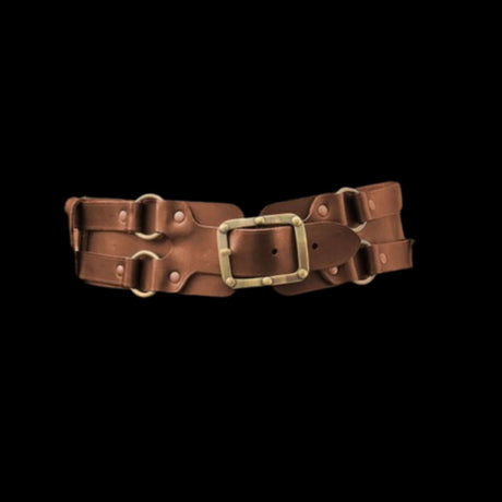 Viking Wide Leather Belt-Tales of Valhalla