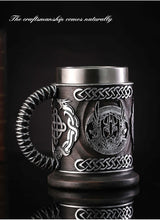 Viking Wooden Barrel Tankard Mug-Tales of Valhalla