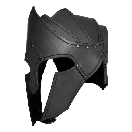 Vintage Nordic Leather Helmet