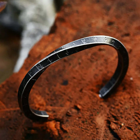 Vintage Nordic Twist Cuff Bangles