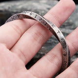 Vintage Nordic Twist Cuff Bangles