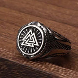 Vintage Valknut Ring