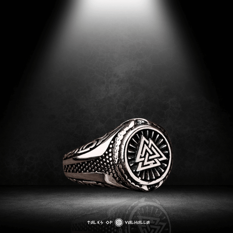 Vintage Valknut Ring-Tales of Valhalla