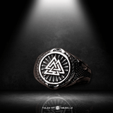 Vintage Valknut Ring