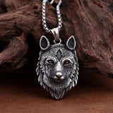 Wolf Head Necklace