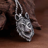 Wolf Head Necklace