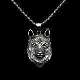 Wolf Head Necklace