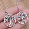 Yggdrasil Tree Of Life Drop Earrings