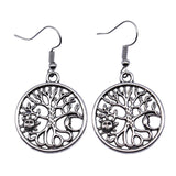 Yggdrasil Tree Of Life Drop Earrings