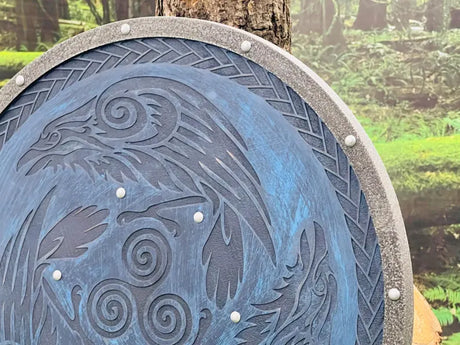 Raven Shadow Shield & Axe Set