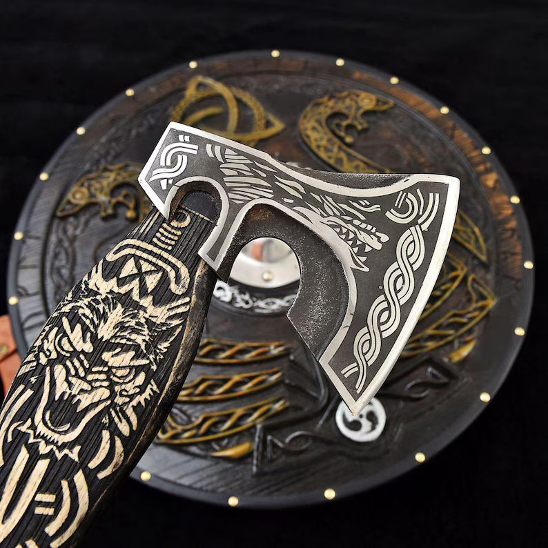 Drakkar Legacy Shield & Axe Set