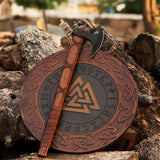 Valknut Warrior Shield & Axe Set