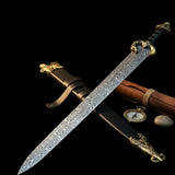 Skjoldr Damascus Sword