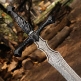Twisted Damascus Sword