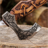 Fenrir Carved Axe