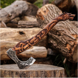 Fenrir Carved Axe