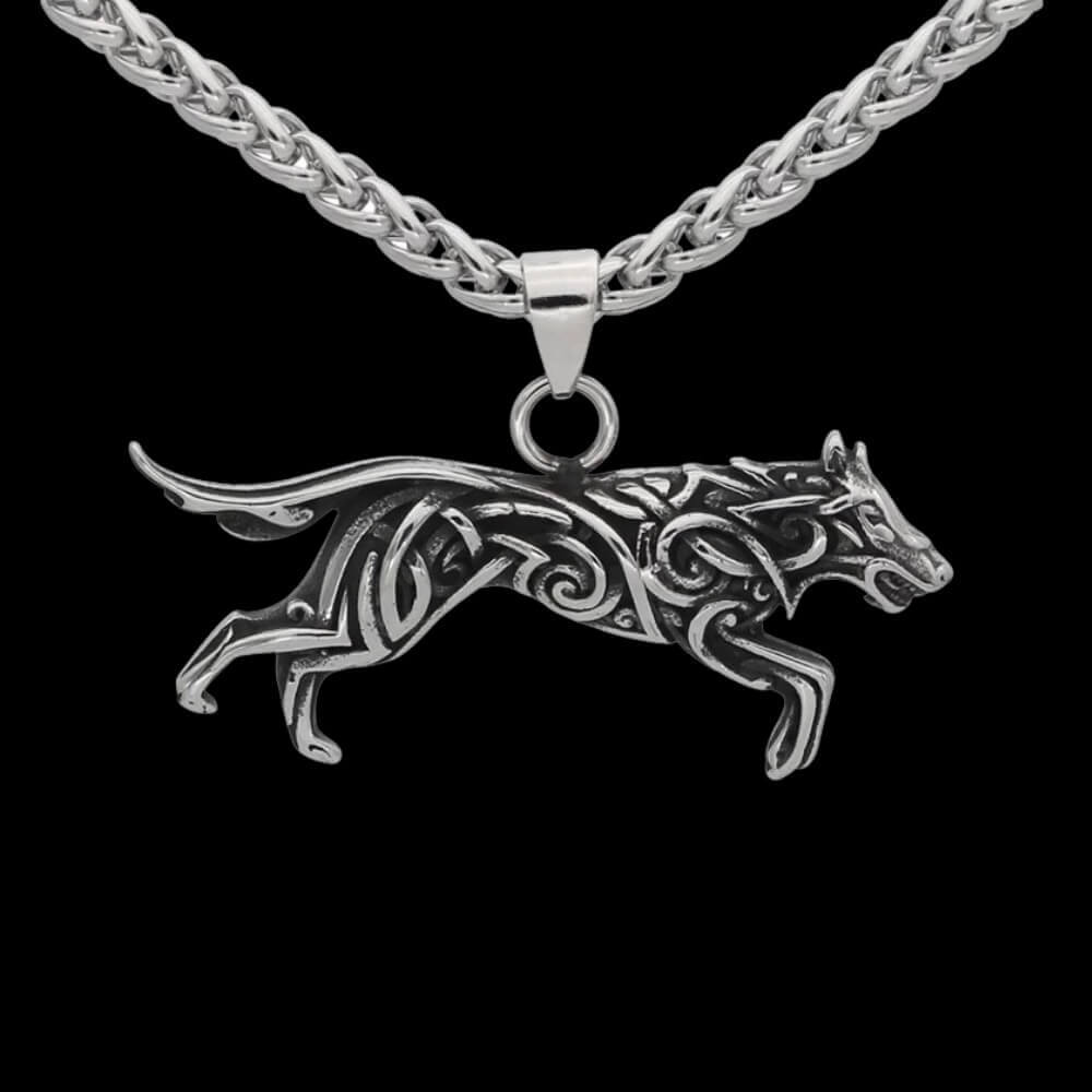 Fenrir Wolf Necklace