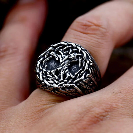 Rooted Tree of Life Ring
