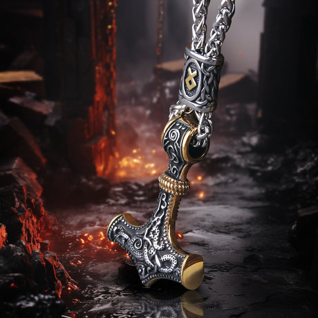 Thor's Hammer Mjölnir Necklace - Tales of Valhalla