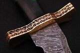 Drakkarwave Damascus Sword
