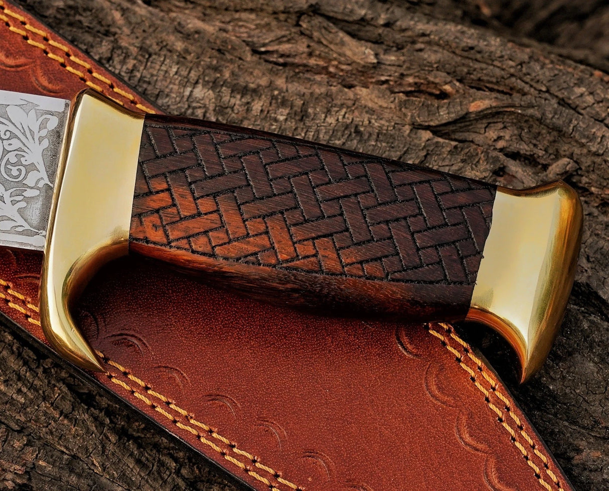 Nålbinding Seax Knife