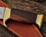 Nålbinding Seax Knife