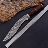 Damascus Steel Survival Knife