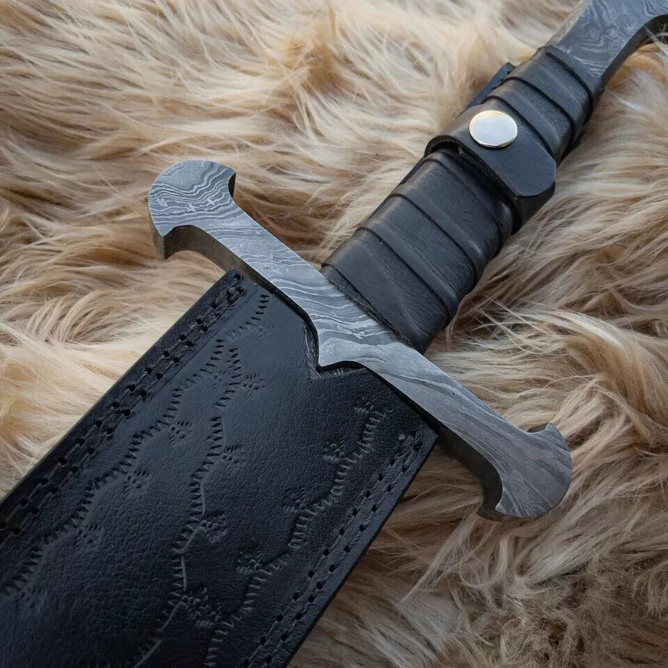 Classic Damascus Sword