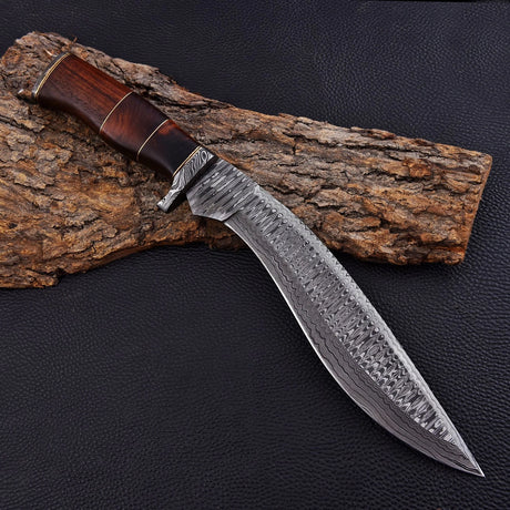 Damascus Steel Survival Knife