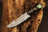 Arne Damascus Hunting Knife