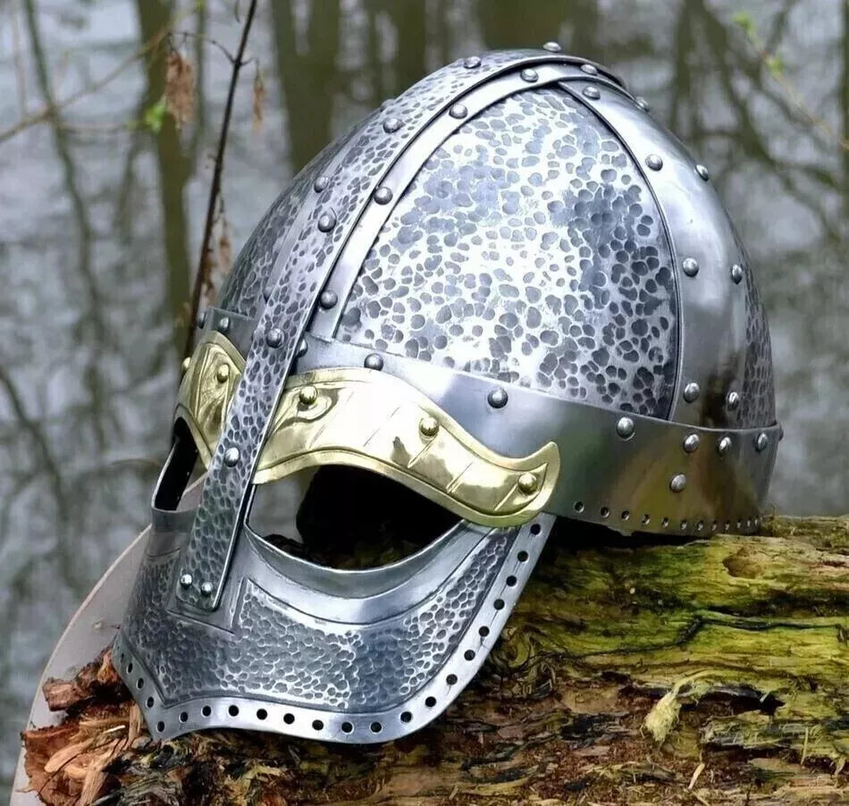Victorian 18 Gauge Steel Baldur Helmet