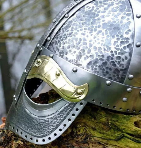 Victorian 18 Gauge Steel Baldur Helmet