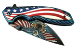 American Eagle Flag Pocket Knife